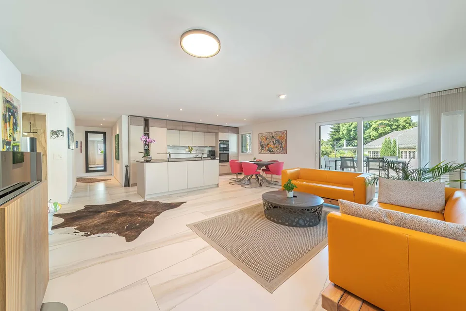 Un bijou – appartement de jardin moderne 4,5 pièces avec beaucoup d'intimité