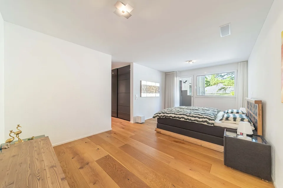 Ein Bijou – moderne 4.5-Zimmer-Gartenwohnung mit viel Privatsphäre – Foto 11 von 17