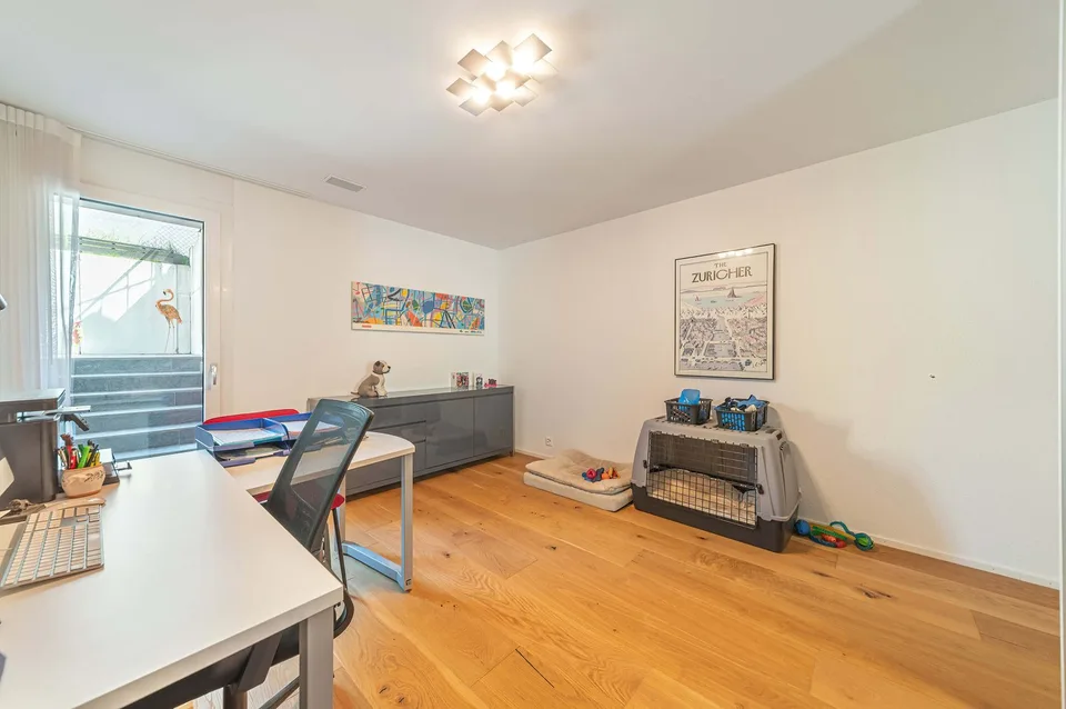 Ein Bijou – moderne 4.5-Zimmer-Gartenwohnung mit viel Privatsphäre – Foto 10 von 17
