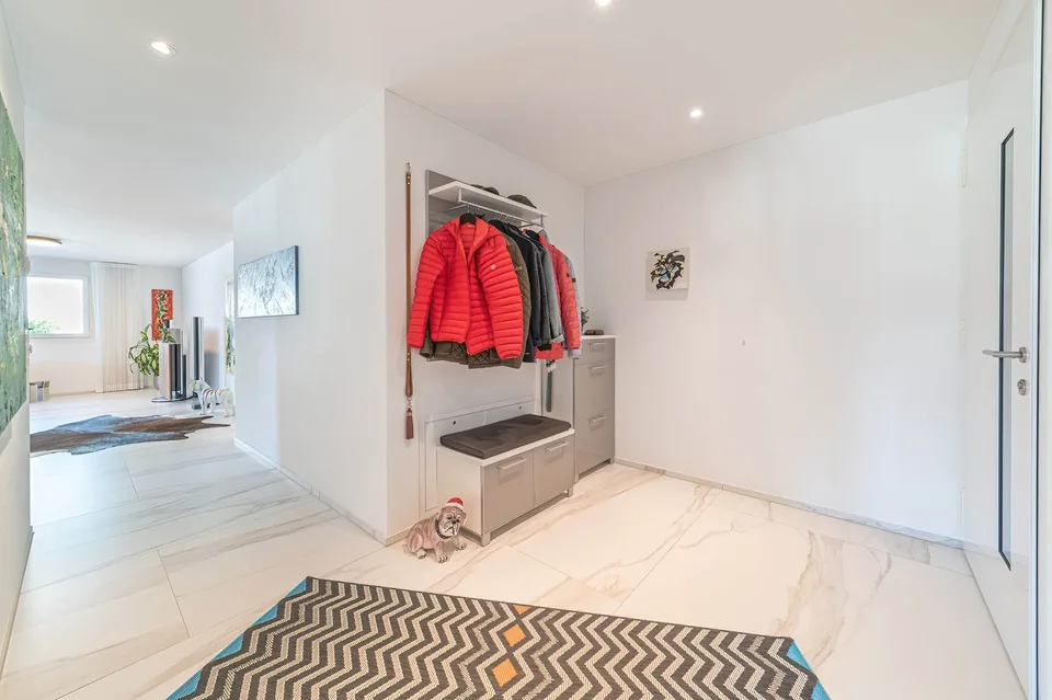 Un bijou – appartement de jardin moderne 4,5 pièces avec beaucoup d'intimité