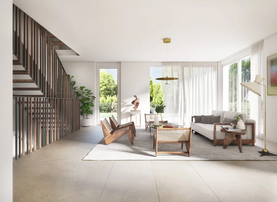 Villa mitoyenne neuve - 4.5 pièces avec jardin - Livraison fin 2027
