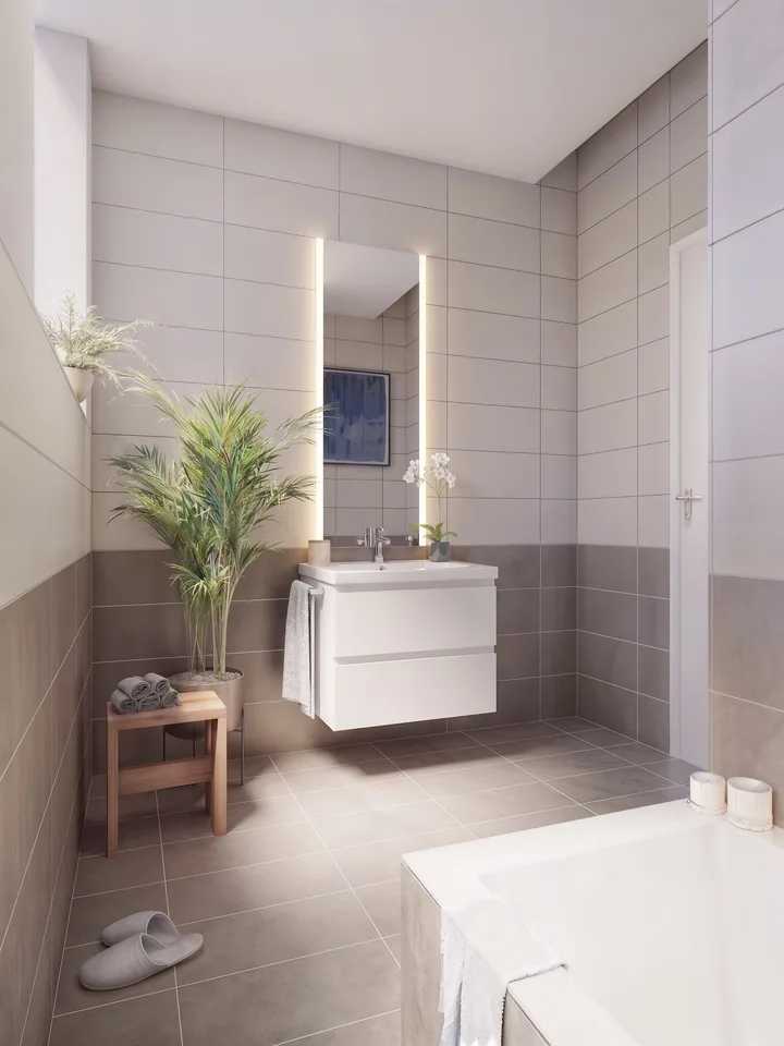 Neue Reihenhaus-Villa - 4,5 Zimmer mit Garten – Foto 7 von 7