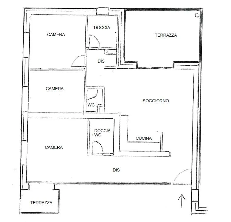 BALERNA – APPARTAMENTO DI 5 LOCALI MIX D’ ELEGANZA UNICA – foto 9 di 9
