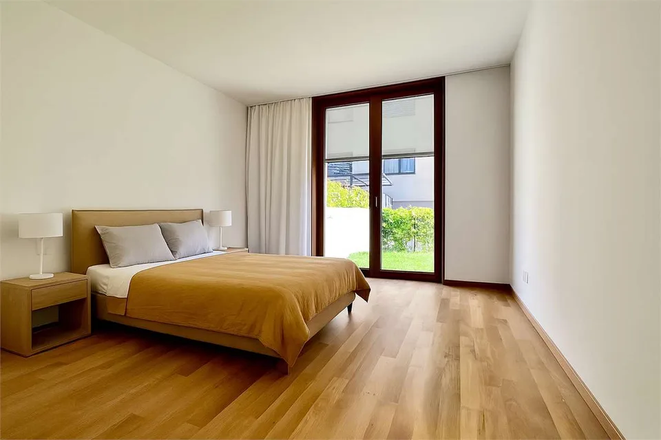 MINUSIO - Nuovo appartamento con grande giardino e vista lago – foto 7 di 13