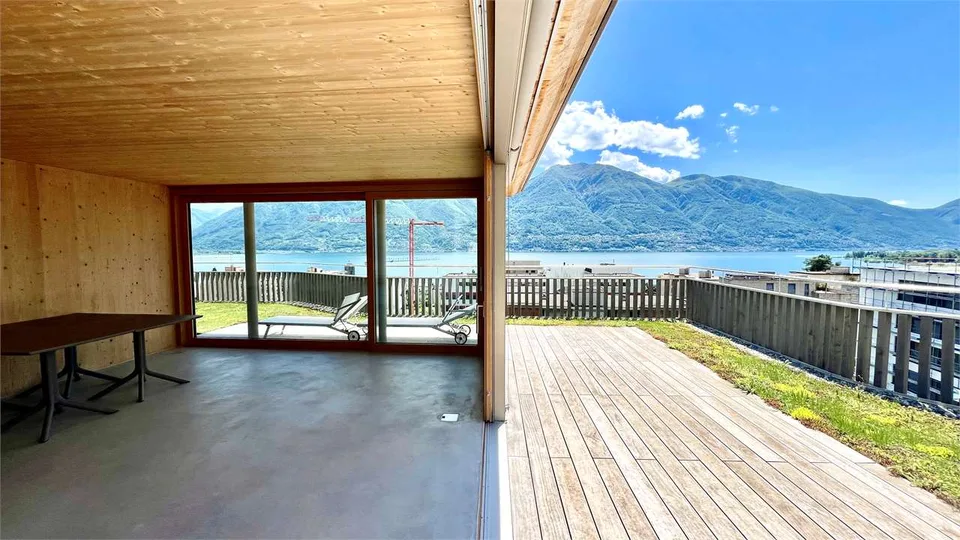MINUSIO - Nuovo appartamento con grande giardino e vista lago – foto 12 di 13