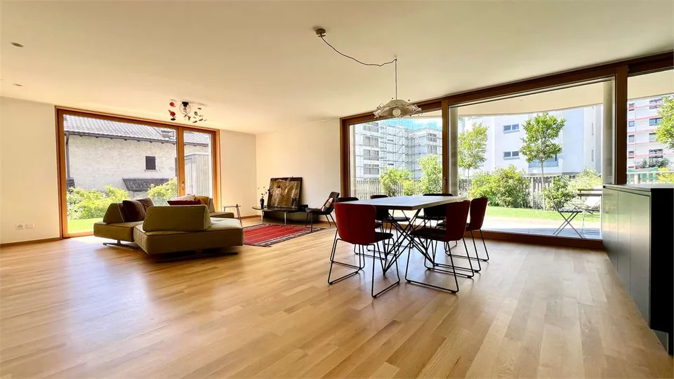 Minusio - Nouvel appartement avec grand jardin et vue sur le lac