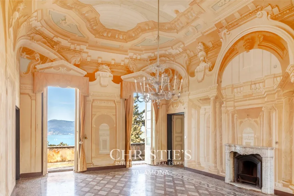 Historische Villa mit Blick auf den Golf von Lerici