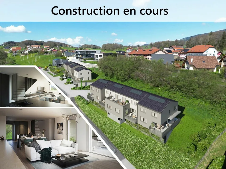 Villa contiguë 4.5 pièces à Remaufens