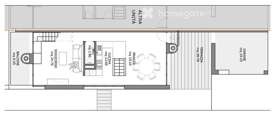 Casa bifamigliare in vendita a Pregassona