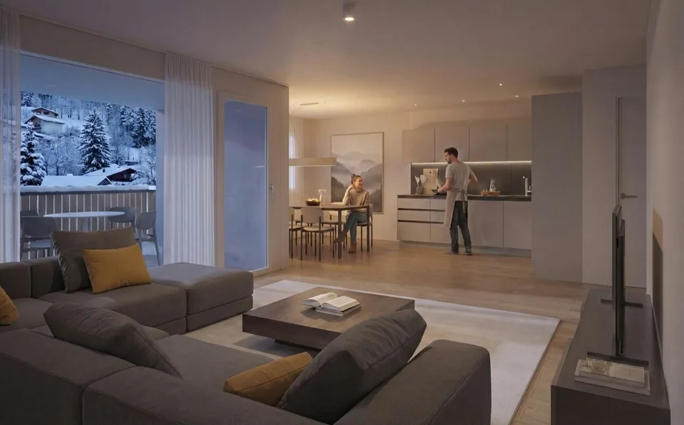 Appartement moderne de 2,5 pièces (résidence principale)