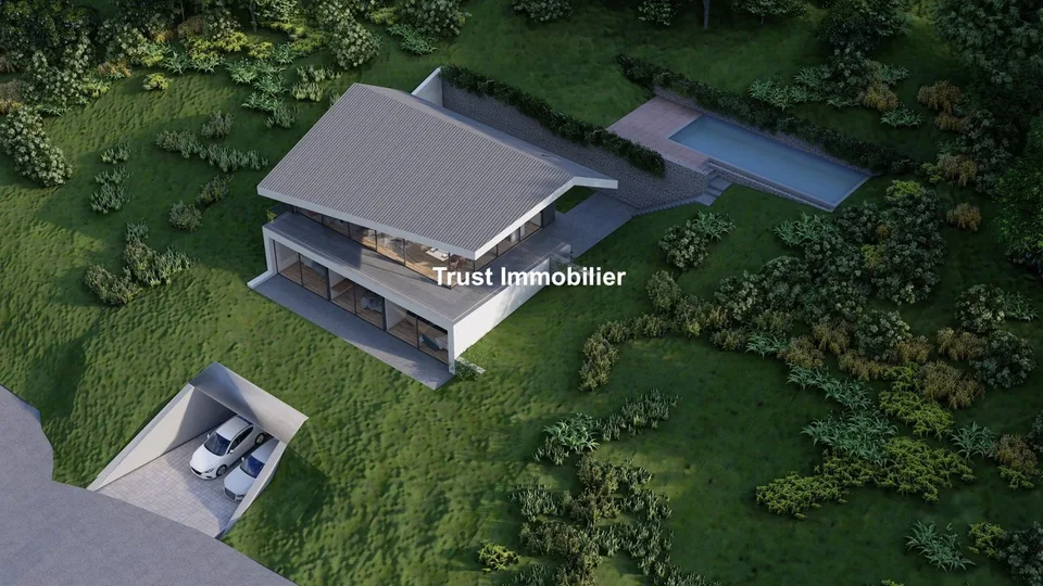 6013. Villa à construire à Glion