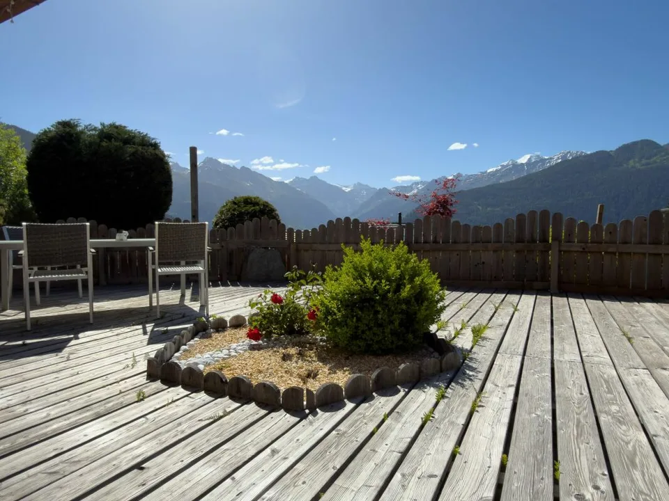 Magnifique maison avec vue panoramique sur les Alpes