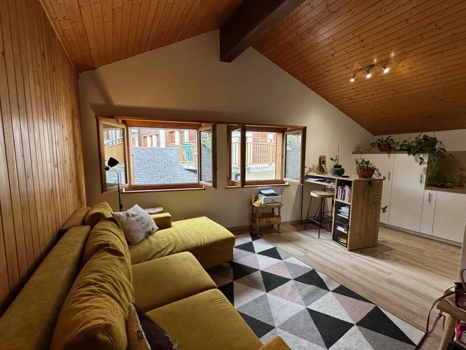 Vex - Charmant 3.5 pièces rénové en attique au coeur du village