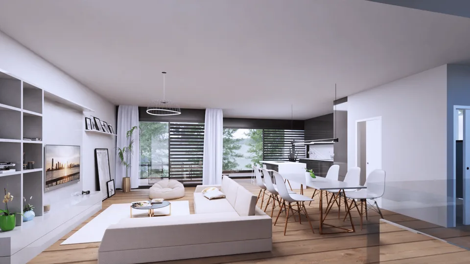 Appartamento PT con giardino di 5.5 locali a Villa Luganese