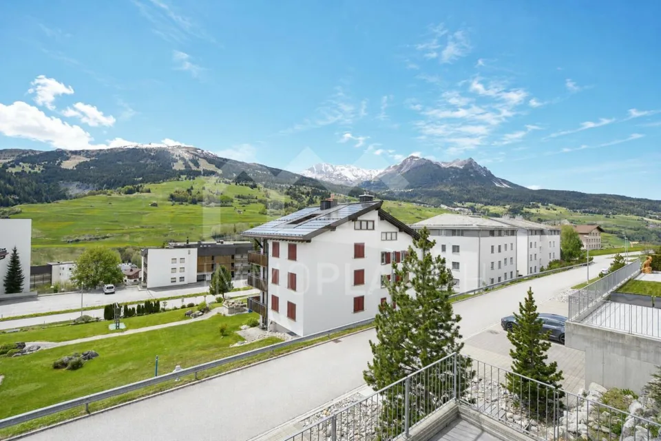 Schöne 3½ Zi.-Ferienwohnung an ruhiger Lage in Savognin