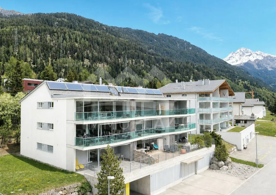 Schöne 3½ Zi.-Ferienwohnung an ruhiger Lage in Savognin