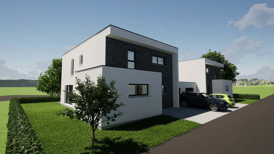 ""Bau Projekt in Leymen mit akzeptierte Baubewiligung bereit zum anfangen""