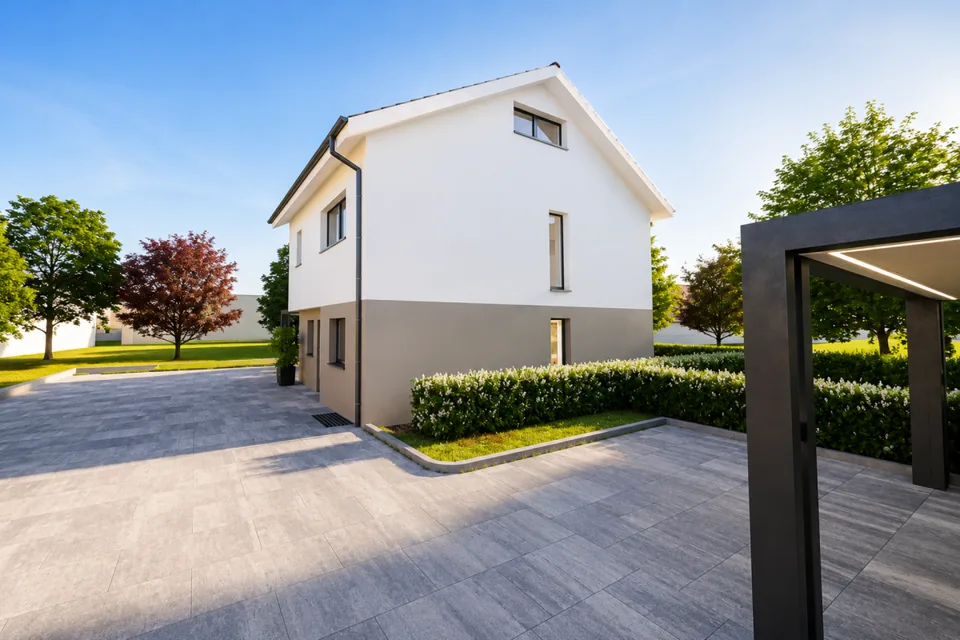 Moderne Einfamilienhaus mit hochwertiger Ausführung