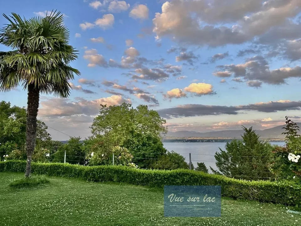 Penthouse di lusso a Tannay, con vista sul lago di Ginevra e le Alpi