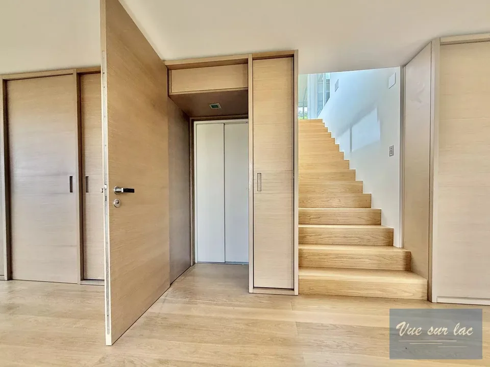 Penthouse di lusso a Tannay, con vista sul lago di Ginevra e le Alpi