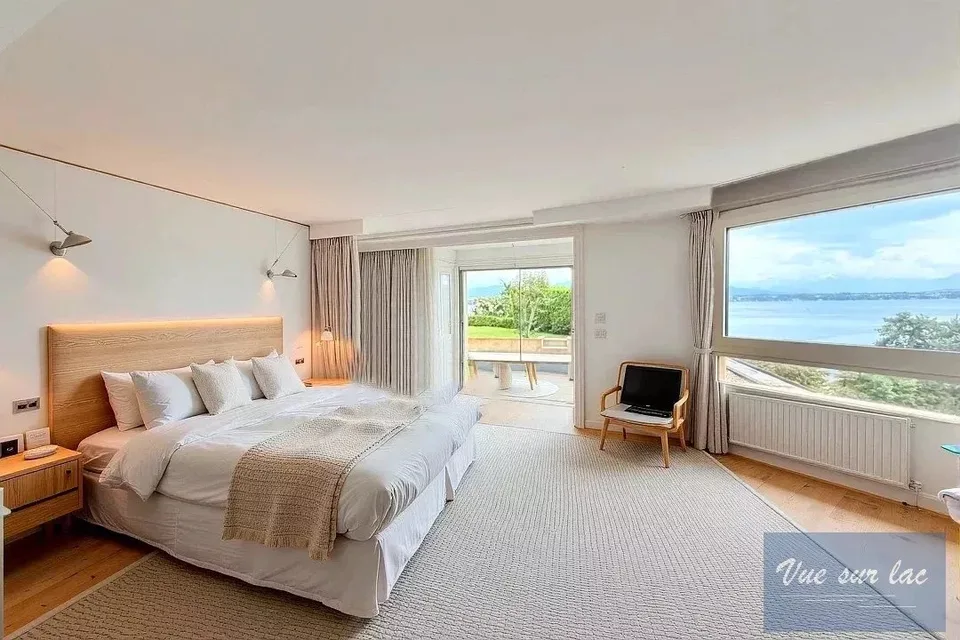Penthouse di lusso a Tannay, con vista sul lago di Ginevra e le Alpi – foto 7 di 13