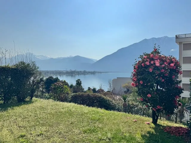 À vendre à Minusio - Appartement spacieux de 4.5 pièces au rez-de-chaussée avec vue sur le lac (Résidence secondaire)
