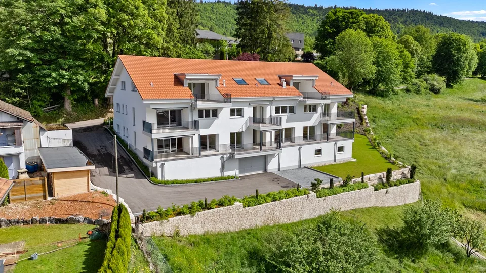 Traumhafte 3.5-Zimmer-Neubau Wohnung in Tramelan
