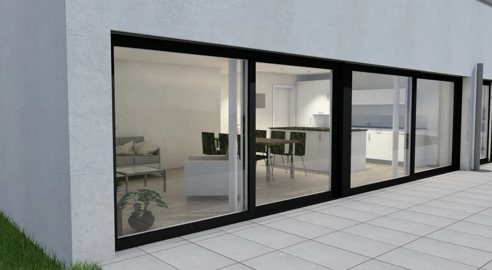 Nuovo edificio con 4½ appartamenti al piano terra e quote di terreno generose a Guldifeld 3182 Ueberstorf