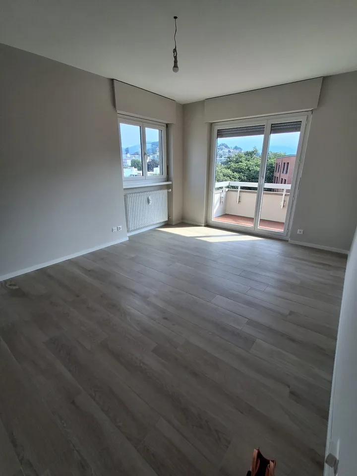AFFITTASI 4.5 LOCALI ATTICO COMPLETAMENTE RISTRUTTURATO A LUGANO – foto 12 di 20