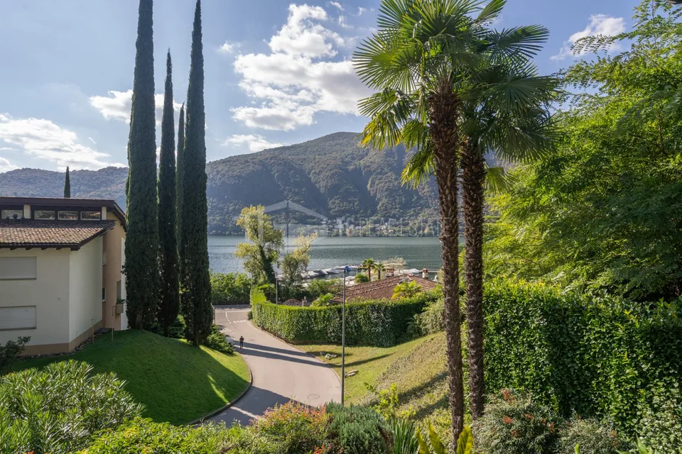 DUPLEX DA SOGNO CON VISTA LAGO, GIARDINO E PISCINA