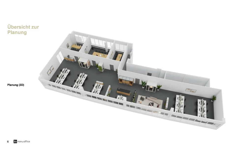 Prime Center 1 - Büroblock mit Aussicht auf das Fluggeschehen
