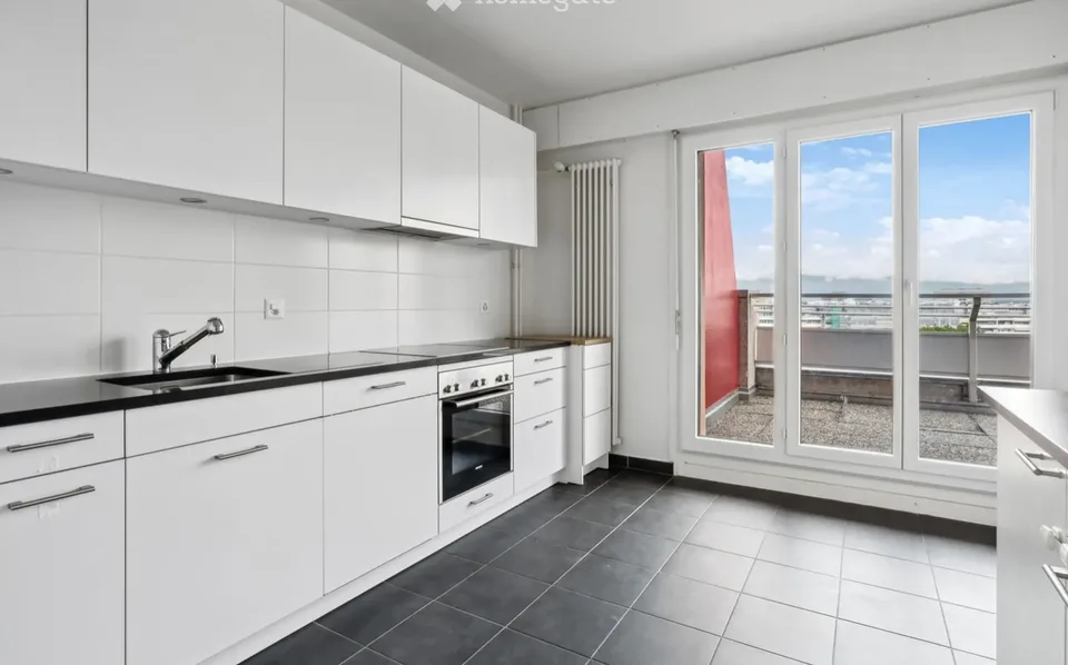 Grande duplex di 6 locali con vista panoramica a Onex