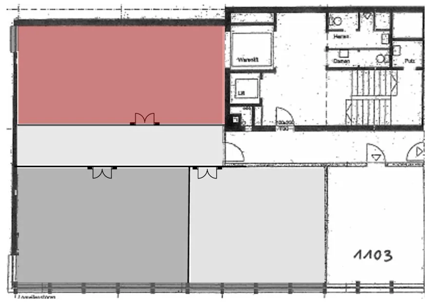 Central storage space for rent