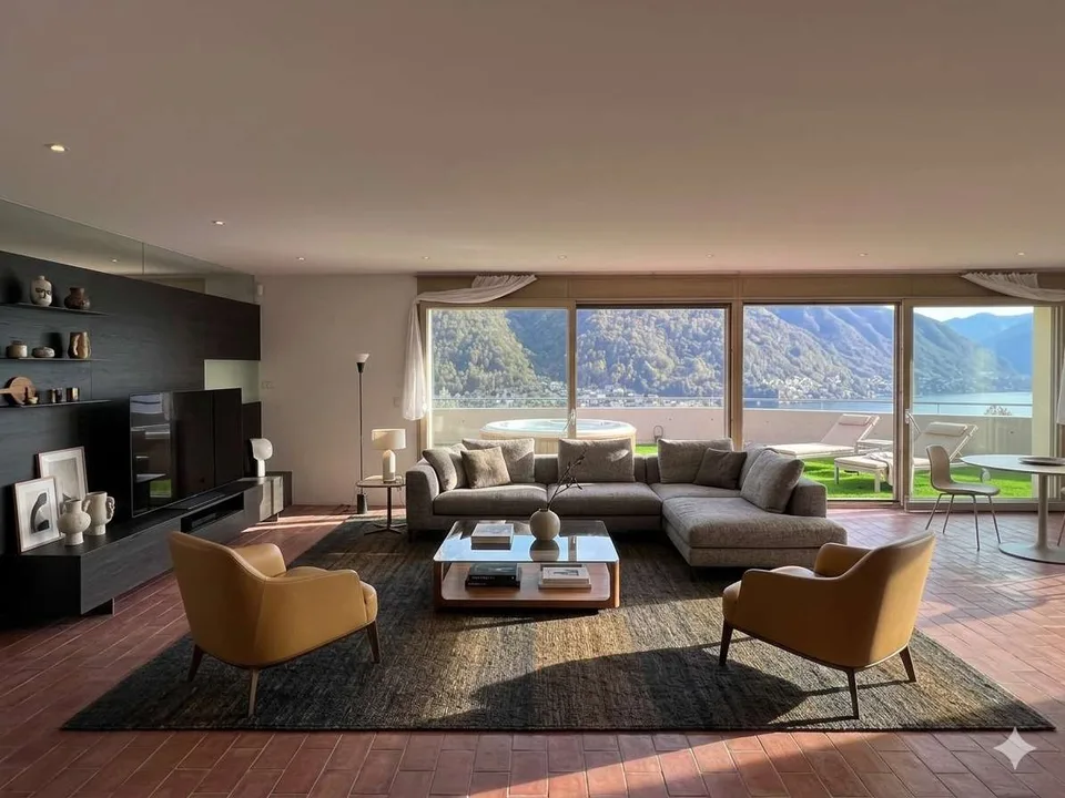 Helles und geräumiges Kopfhaus mit Seeblick und Garten - Miete zu kaufen