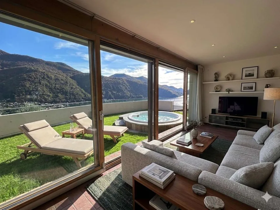 Helles und geräumiges Kopfhaus mit Seeblick und Garten - Miete zu kaufen