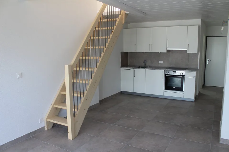 Bex : charmant studio avec vue imprenable