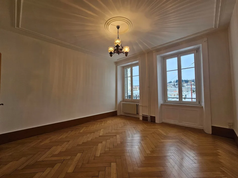 Charmantes 3,5-Zimmer-Wohnung in La Chaux-de-Fonds – Foto 13 von 18