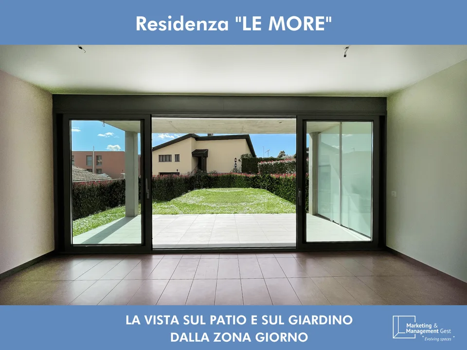 3 LOC. LUMINOSO, RECENTE, DI PREGIO CON AMPIO GIARDINO