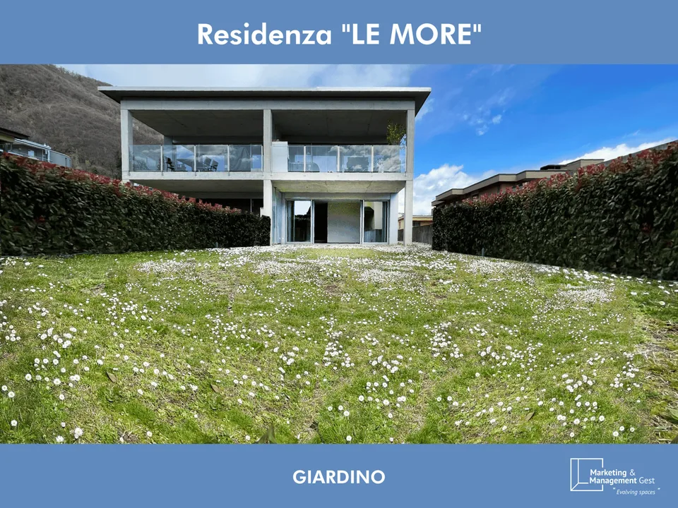 3 LOC. LUMINOSO, RECENTE, DI PREGIO CON AMPIO GIARDINO