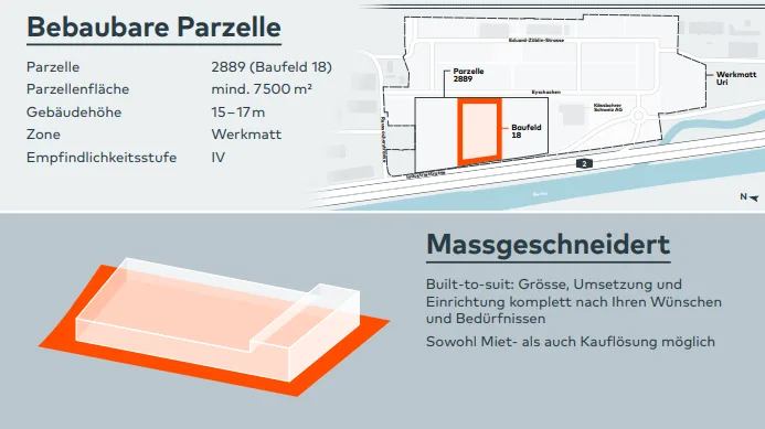 Ihr Gewerbeprojekt in Altdorf UR