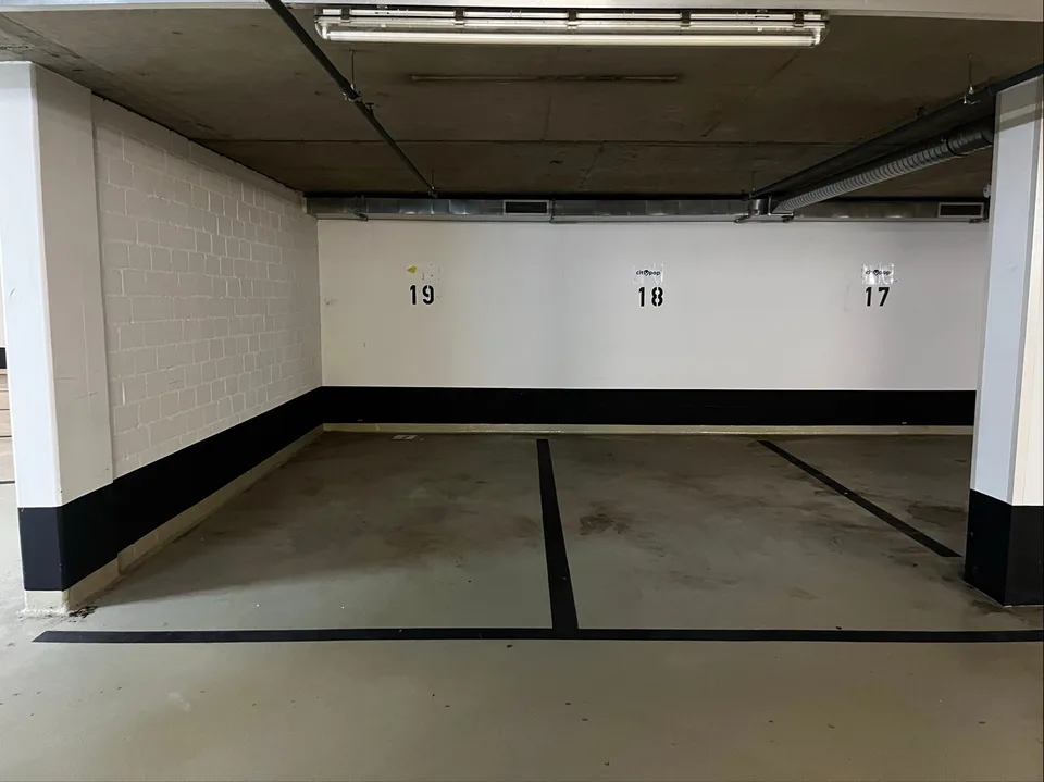 Moderne Parkplätze in Basel Stadt