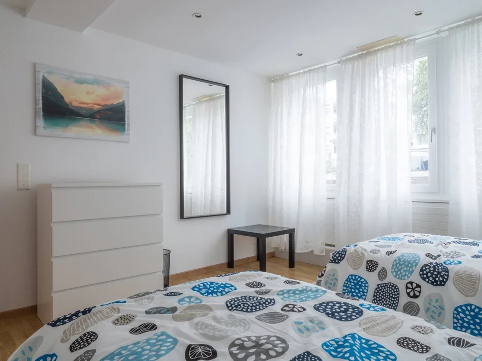 Möblierte 3.5-Zimmer-Wohnung im Erdgeschoss in Hünenberg – Foto 13 von 14