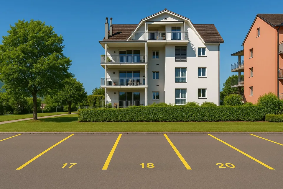 Parkplatz für PW