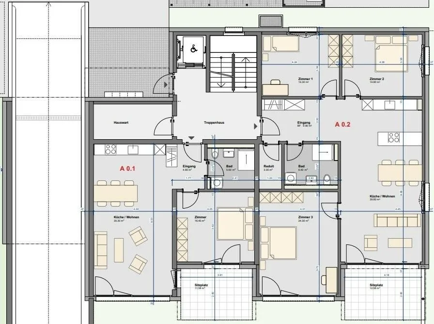 Appartement 4.5 pièces