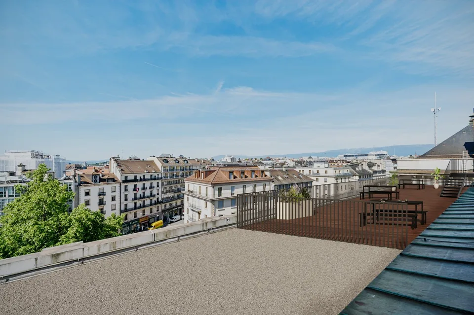 Bureaux d'exception de 1'200 m² au coeur de Genève
