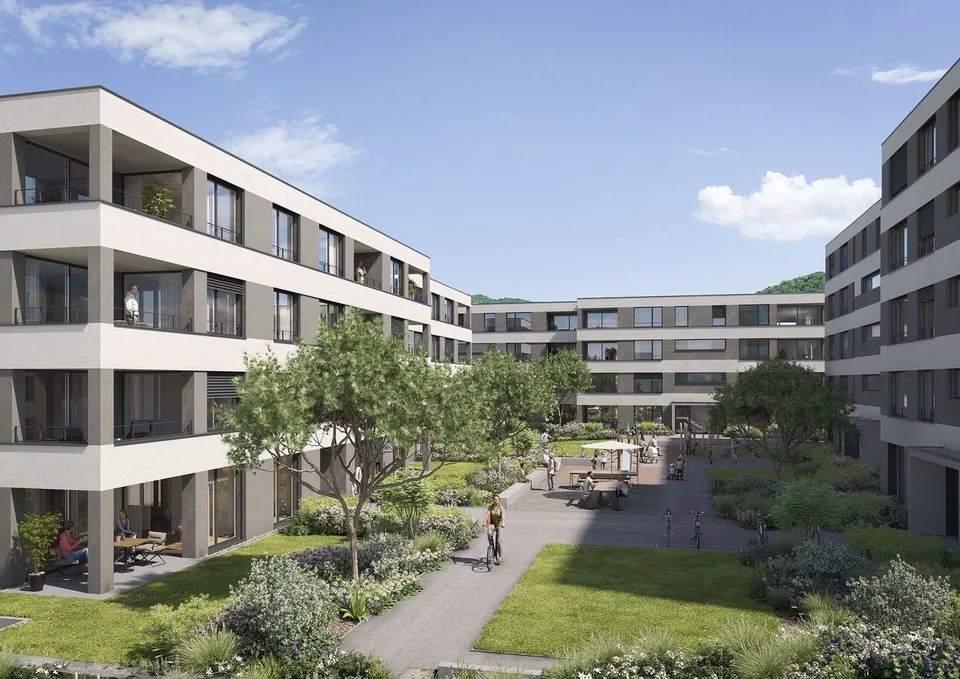 Moderne, neuwertige 3.5-Zimmer-Wohnung an ruhiger Lage