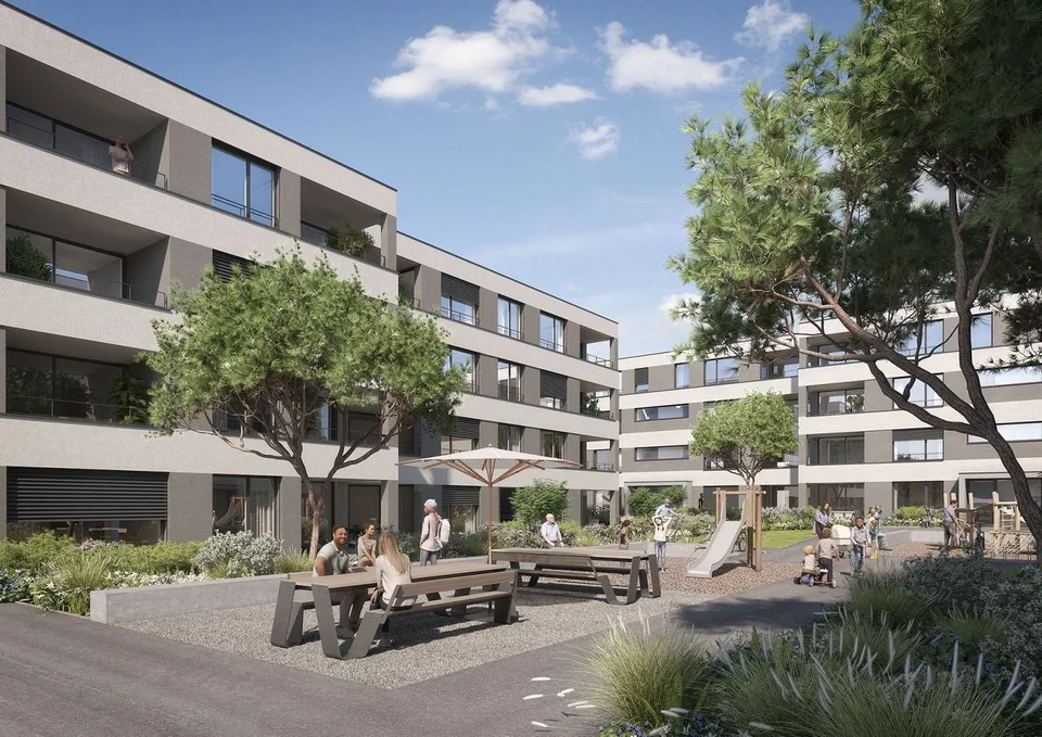 Moderne, neuwertige 3.5-Zimmer-Wohnung an ruhiger Lage
