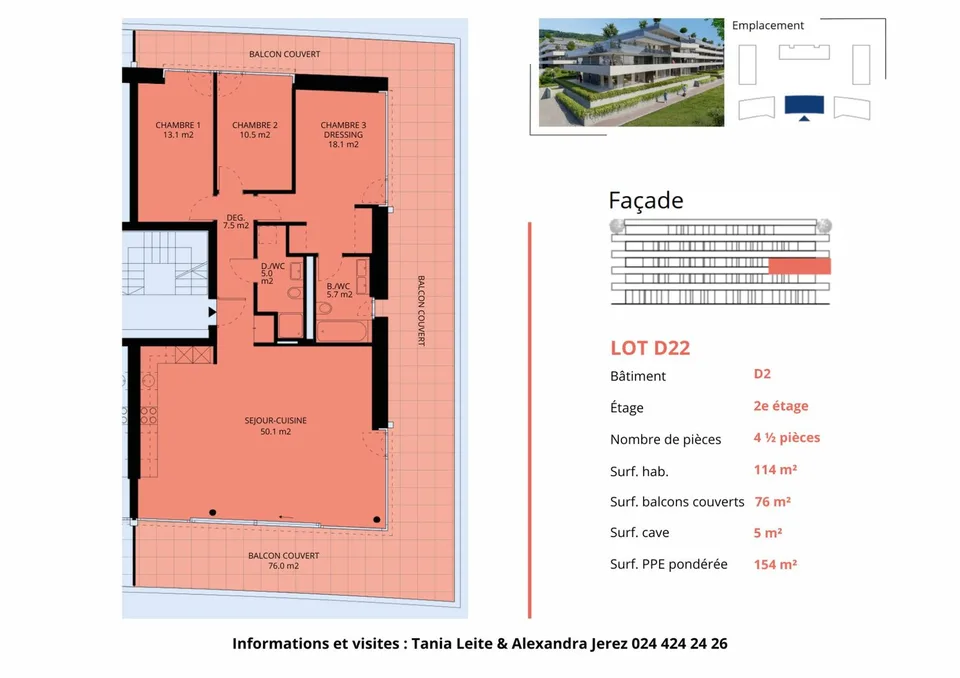 4.5 Zimmer Wohnung in Rolle – Foto 14 von 14