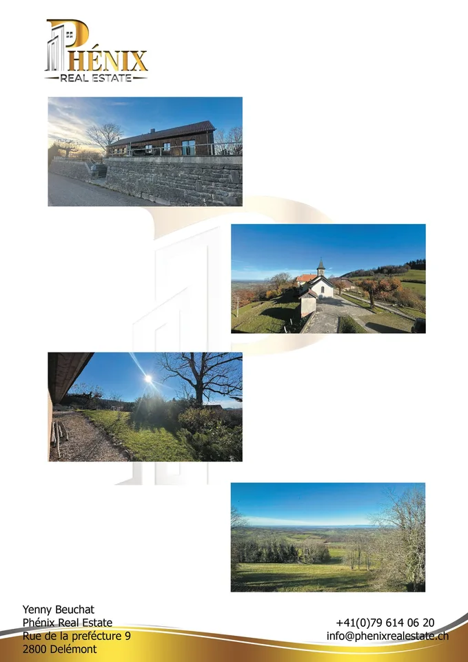 Magnifikes Einfamilienhaus mit 7 Zimmern in Roche-d'Or