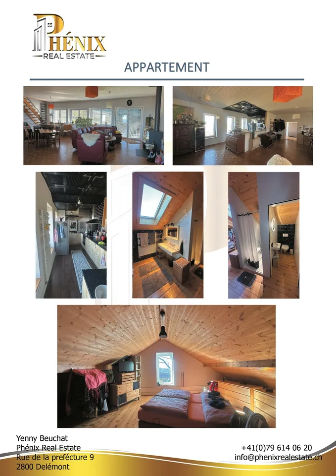 Magnifiziertes Einfamilienhaus mit 7 Zimmern in Roche-d'Or – Foto 8 von 9